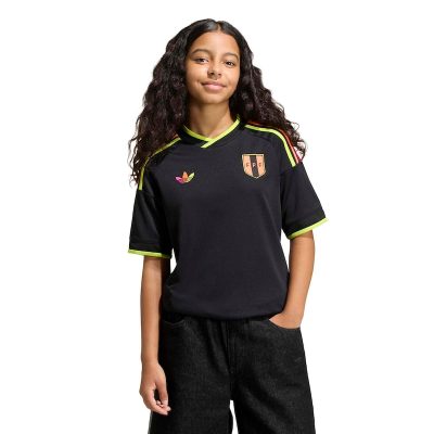 Peru National Team Youth 2026 Away Replica Jersey - Black