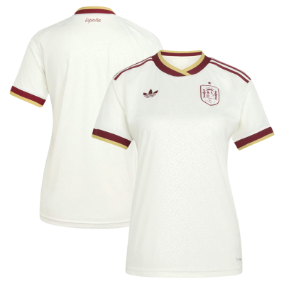 Spain National Team Women's 2026 Away Replica Jersey - White