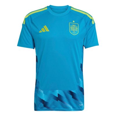Spain National Team World Cup 2026 Goalkeeper Replica Jersey - Turquoise