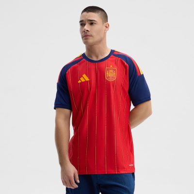 Spain National Team World Cup 2026 Home On Field Jersey - Red
