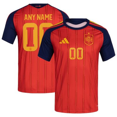Spain National Team World Cup 2026 Home Replica Custom Jersey - Red