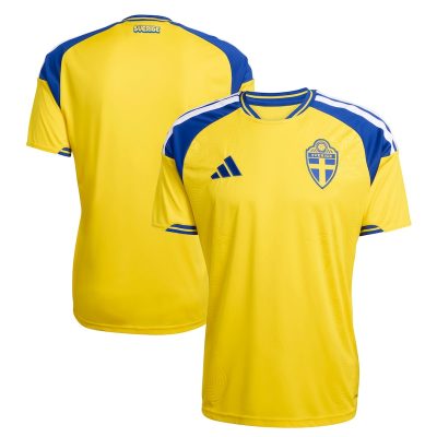 Sweden National Team World Cup 2026 Home Replica Jersey - Yellow