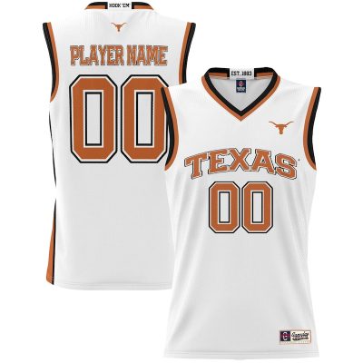 Texas Longhorns GameDay Greats Unisex Lightweight NIL Pick-A-Player Women's Basketball Jersey - White