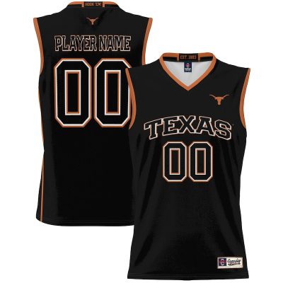 Texas Longhorns GameDay Greats Youth NIL Pick-A-Player Lightweight Women's Basketball Jersey - Black