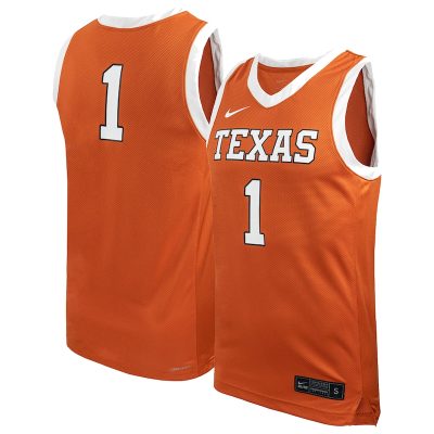 Texas Longhorns Nike Unisex Replica Basketball Jersey - Texas Orange