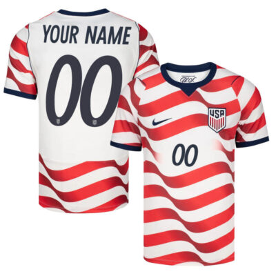 USMNT 2026 World Cup Match Custom Jersey - Stripes