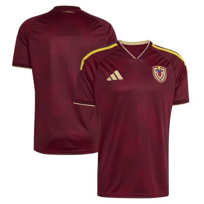 Venezuela National Team 2026 Home Replica Jersey - Wine