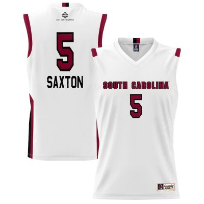 Victaria Saxton South Carolina Gamecocks GameDay Greats Unisex Lightweight Basketball Alumni Jersey - White
