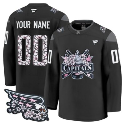 Washington Capitals 2026 Cherry Blossom Premium Custom Stitched Jersey - Custom