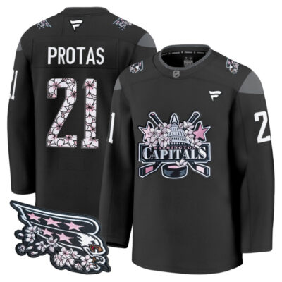 Washington Capitals 2026 Cherry Blossom Premium Stitched Jersey - Aliaksei Protas