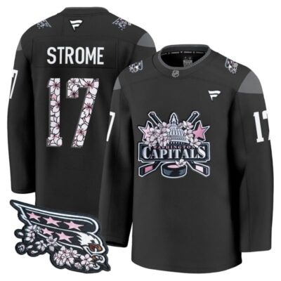 Washington Capitals 2026 Cherry Blossom Premium Stitched Jersey - Dylan Strome