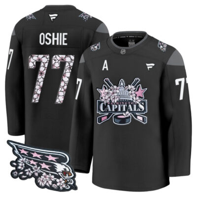 Washington Capitals 2026 Cherry Blossom Premium Stitched Jersey - T.J. Oshie