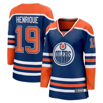 Adam Henrique Edmonton Oilers Women's Home Breakaway Player Jersey - Royal
