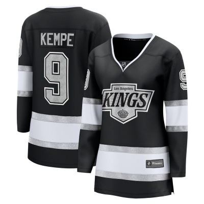 Adrian Kempe Los Angeles Kings Women's Home Breakaway Player Jersey - Black