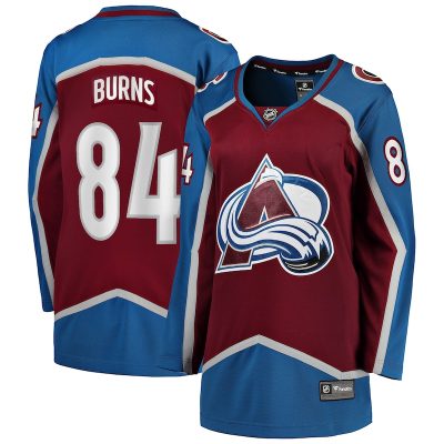 Brent Burns Colorado Avalanche Women's Home Breakaway Jersey - Burgundy