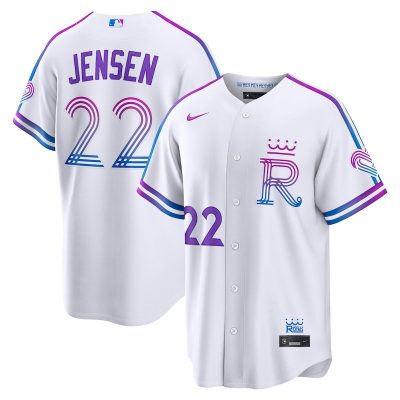 Carter Jensen Kansas City Royals 2026 City Connect Stadium Jersey - White