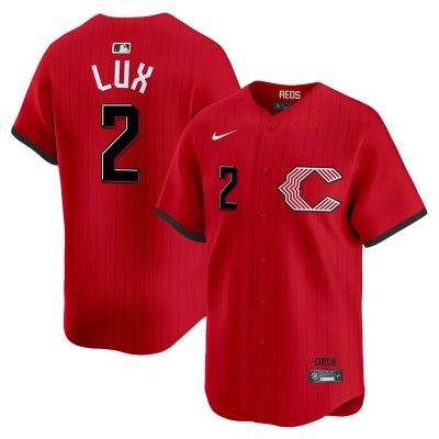 Cincinnati Reds 2026 City Connect Vapor Premier Stitched Jersey - Gavin Lux