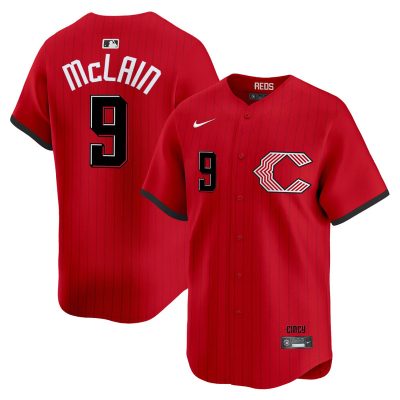 Cincinnati Reds 2026 City Connect Vapor Premier Stitched Jersey - Matt McLain