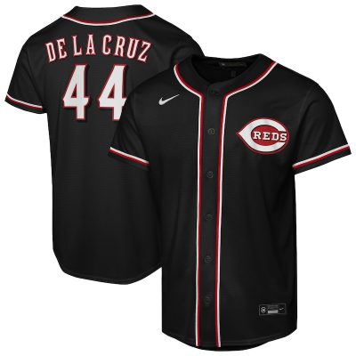 Elly De La Cruz Cincinnati Reds Youth Fashion Replica Player Jersey - Black