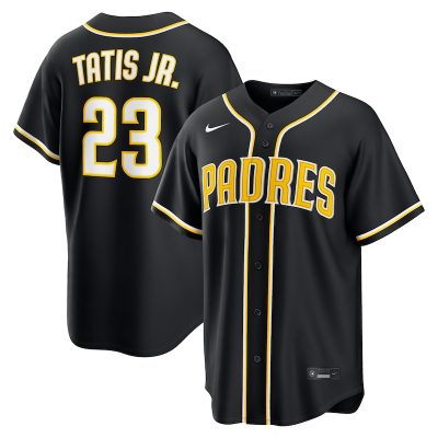 Fernando Tatis Jr. San Diego Padres Fashion Replica Black Out Jersey