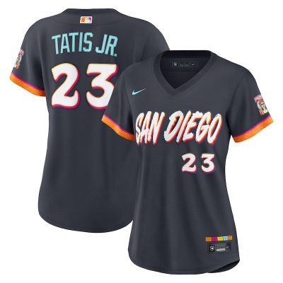 Fernando Tatis Jr. San Diego Padres Women's 2026 City Connect Stadium Jersey - Obsidian