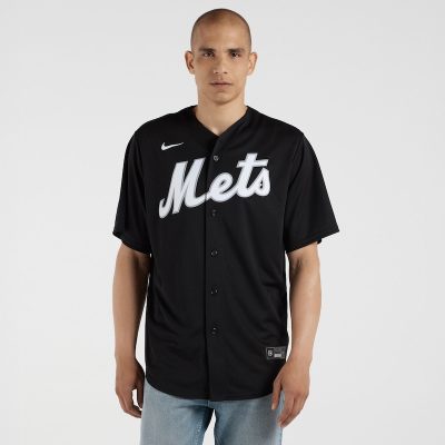 Francisco Lindor New York Mets  Replica Player Jersey - Black