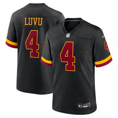 Frankie Luvu Washington Commanders Hail Raiser Alternate Game Jersey - Black