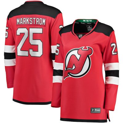 Jacob Markstrom New Jersey Devils Women's Home  Breakaway Jersey - Red