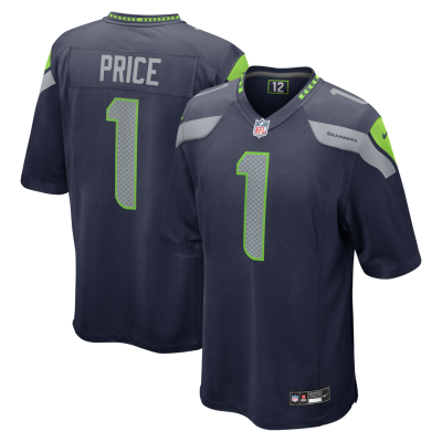 Jadarian Price Seattle Seahawks 2026 NFL Draft First Round Pick No. 32 Team Game Jersey - College Navy