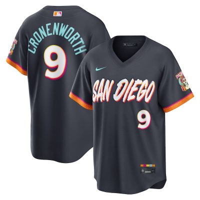 Jake Cronenworth San Diego Padres 2026 City Connect Stadium Jersey - Obsidian