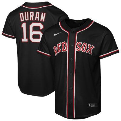 Jarren Duran Boston Red Sox Youth Fashion Replica Player Jersey - Black
