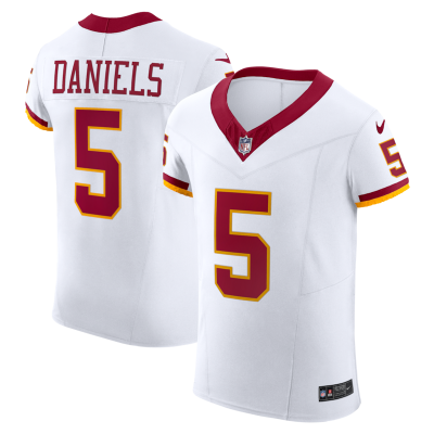 Jayden Daniels Washington Commanders Alternate 2 Super Bowl Era Vapor F.U.S.E. Elite Jersey - White