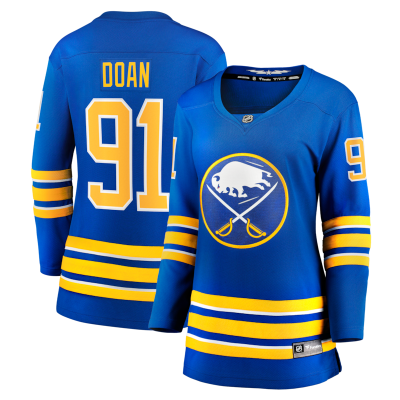 Josh Doan Buffalo Sabres Women's Home Breakaway Player Jersey - Royal
