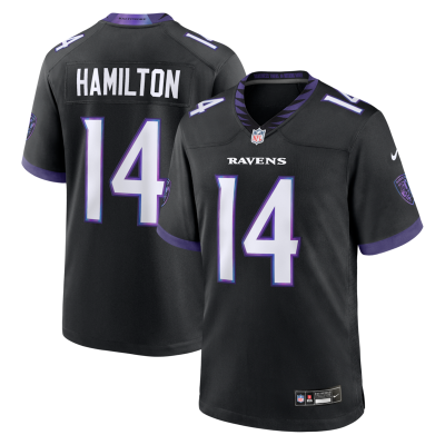 Kyle Hamilton Baltimore Ravens Alternate Game Jersey - Black