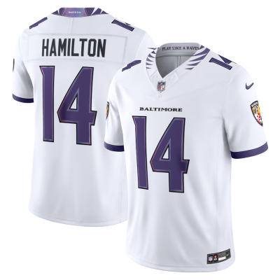 Kyle Hamilton Baltimore Ravens Vapor F.U.S.E. Sewn Down Limited Jersey - White