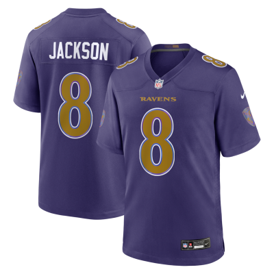 Lamar Jackson Baltimore Ravens Alternate Game Jersey - Purple