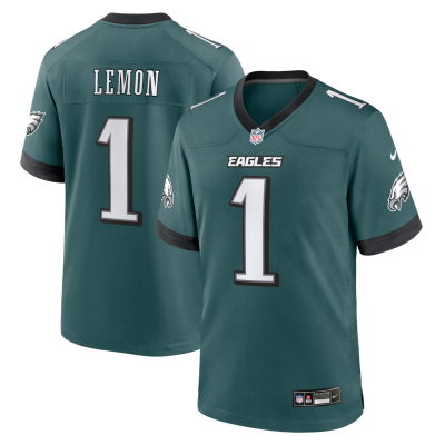 Makai Lemon Philadelphia Eagles 2026 NFL Draft First Round Pick No. 20 Team Game Jersey - Green