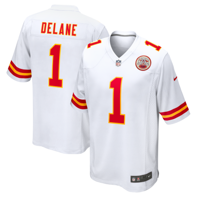Mansoor Delane Kansas City Chiefs Game Jersey - White