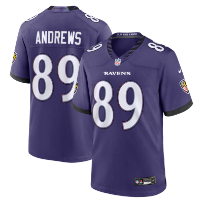 Mark Andrews Baltimore Ravens Team Game Jersey - Purple