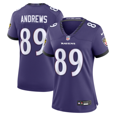 Mark Andrews Baltimore Ravens Women's Team Game Jersey - Purple