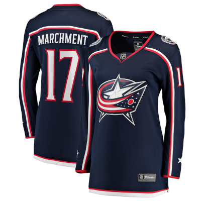 Mason Marchment Columbus Blue Jackets Women's Home Breakaway Player Jersey - Navy