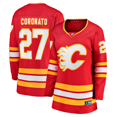 Matt Coronato Calgary Flames Women's Home Breakaway Jersey - Red