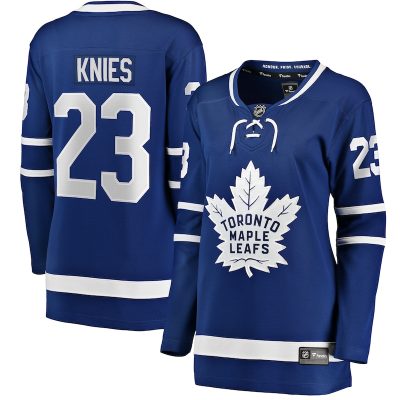 Matthew Knies Toronto Maple Leafs Women's Home Breakaway Jersey - Blue