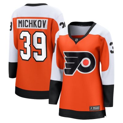 Matvei Michkov Philadelphia Flyers Women's Home Premier Breakaway Player Jersey Breakaway Jersey - Orange