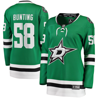Michael Bunting Dallas Stars Women's Home Breakaway Jersey - Kelly Green