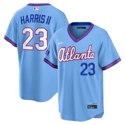 Michael Harris II Atlanta Braves 2026 City Connect Stadium Jersey - Powder Blue