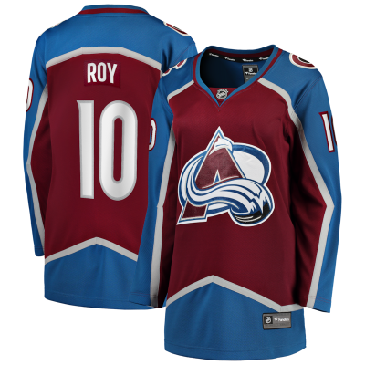 Nicolas Roy Colorado Avalanche Women's Home Breakaway Jersey - Burgundy
