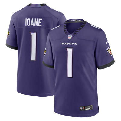 Olaivavega Ioane Baltimore Ravens 2026 NFL Draft First Round Pick No. 14 Team Game Jersey - Purple