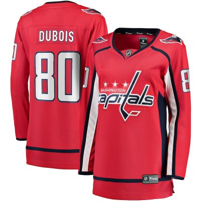 Pierre-Luc Dubois Washington Capitals Women's Home Premier Breakaway Player Jersey - Red