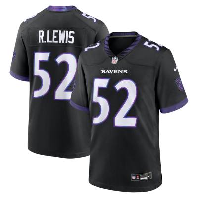 Ray Lewis Baltimore Ravens Alternate Retired Player Game Jersey - Black